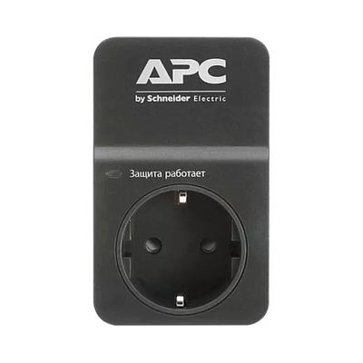 APC SURGE PROTECTORS/ PM1WB-RS Essential 1 outlet 230V black