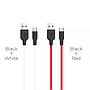 Cable Type - C / Hoco X21 Silicone type-c charging Cable black＆white