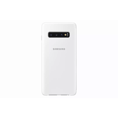 case samsung book clear view cover s10 white ef zg973cwegru