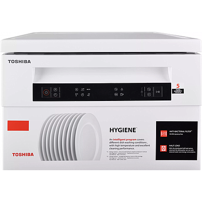 ჭურჭლის სარ.მანქანა Toshiba DW-10F1CIS(W)