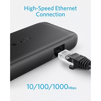 Charging Hub Anker PowerExpand 4-in-1 USB-C Hub B2C-UN Black Iteration 1 A8323011