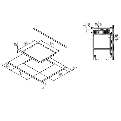 Built-In Hob Kuppersberg ICS 614