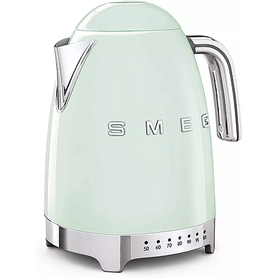 Electric Kettle Smeg KLF04PGEU Pastel Green with Thermostat