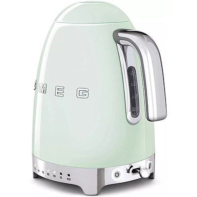 Electric Kettle Smeg KLF04PGEU Pastel Green with Thermostat