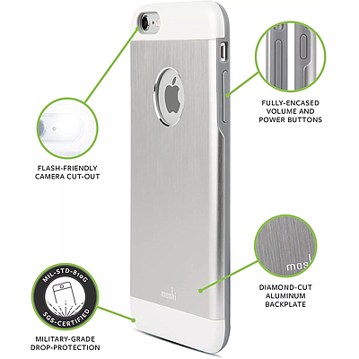 Case iGlaze Armour iPhone 6 - Silver
