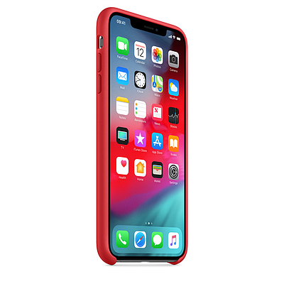 Case iPhone XS Max Silicone Case - (PRODUCT)RED Model (MRWH2ZM/A)