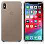 Case iPhone XS Max Leather Case - Taupe Model (MRWR2ZM/A)