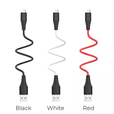 Cable Hoco X32 Excellent Charging Data Cable Black
