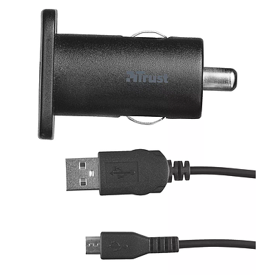 Car Charger Trust With Micro USB cable 19347