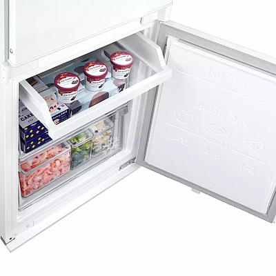 Built-in Refrigerator Samsung Metal Cooling White (BRB267050WW/WT) 