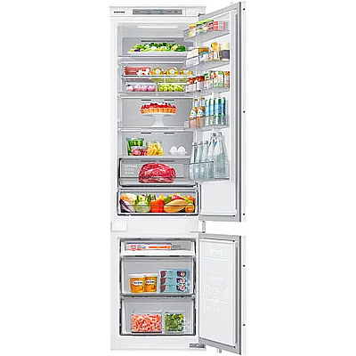 Built-In Refrigerator Samsung BRB307054WW/WT Metal Cooling