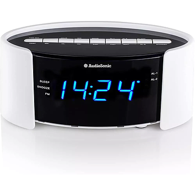 Clock Radio Audiosonic CL-1493 White