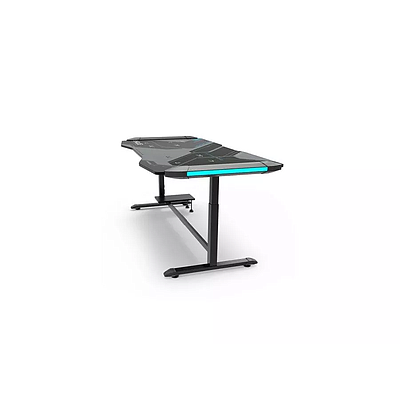 Gaming Desk E-Blue EGT576BKAA-IA Height-Adjustabe Glowing