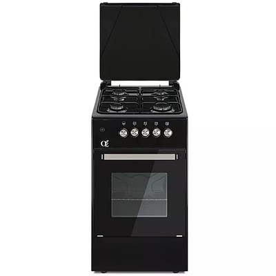 Gas Cooker Oz OSmall50X50B4G Black