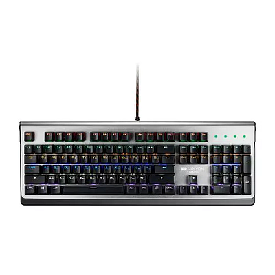 Gaming Keyboard Canyon Wired CND-SKB8-RU LED RGB Dark Grey