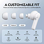 Bluetooth Earphone QCY T13 V5.1 True Wireless 4-Mic & ENC White