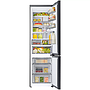 Refrigerator Samsung SpaceMAX All-Around Cooling Black Glass (RB38A7B6222/WT)