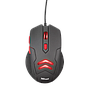 Gaming Mouse With Mouse Pad 21963 Trust Ziva Black / Red
