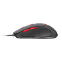 Gaming Mouse With Mouse Pad 21963 Trust Ziva Black / Red