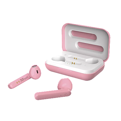 Earbuds Trust 23782 Primo Touch Bluetooth Earphones Pink