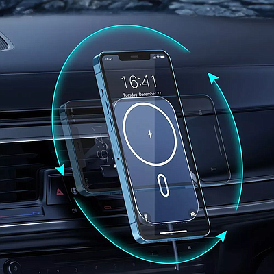 Wireless Car Charger Holder Choetech T200-F Magnetic 15W
