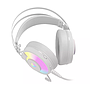 Gaming Headset Genesis Neon 600 With RGB Blacklight Illuminated White