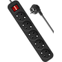 Extender Defender 47 G518 Power strip with ground wire (99341) - Black