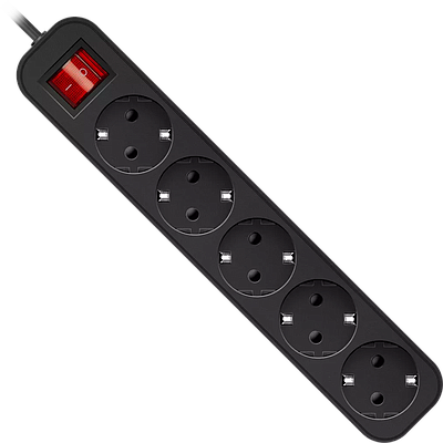 Extender Defender 47 G518 Power strip with ground wire (99341) - Black