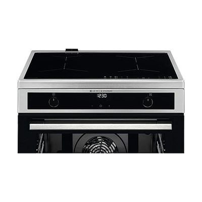 ელექტრო ქურა ინდუქციური ზედაპირით Electrolux LKI66020AX შავი