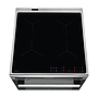 ელექტრო ქურა ინდუქციური ზედაპირით Electrolux LKI66020AX შავი