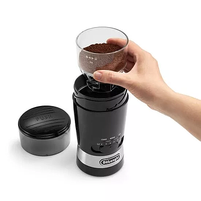 Coffee Grinder Delonghi INT1 DL KG210 Black