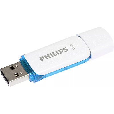 Flash Drive Philips Snow 16GB USB 2.0 (FM16FD70B/00) Blue