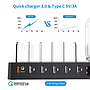 Charging Station Choetech Q3008-EU 6-Port Black