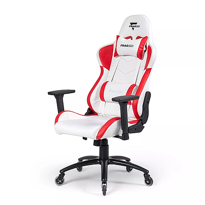 Gaming Chair FragON 3X Series - White + Red