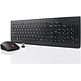 2 In 1 Lenovo Wireless Keyboard Essential Combo With Mouse - Black