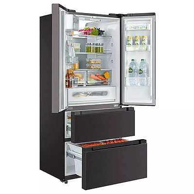 Refrigerator Toshiba GR-RF532WE-PMJ(06) Morandi Gray