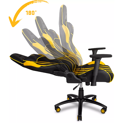 Gaming Chair Yenkee YGC 100YW Hornet - Black + Yellow