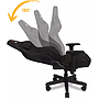Gaming Chair Yenkee YGC 200BK Forsage - Black