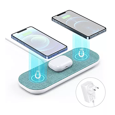 Choetech T569-S 30W 3 In 1 Wireless Charger With 48W Adapter