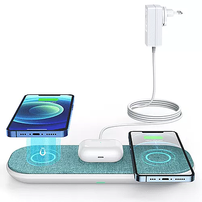 Choetech T569-S 30W 3 In 1 Wireless Charger With 48W Adapter