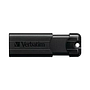 ფლეშ მეხსიერების ბარათი Verbatim Pinstripe 128GB USB 3.2 (49319) შავი