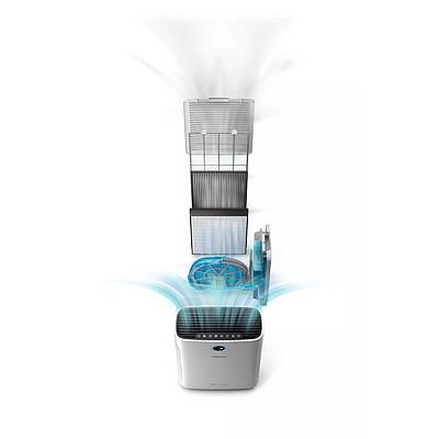Air Purifier and Humidifier AC2729/10 White