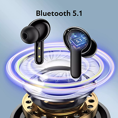 Earbuds QCY T13 True Wireless Black