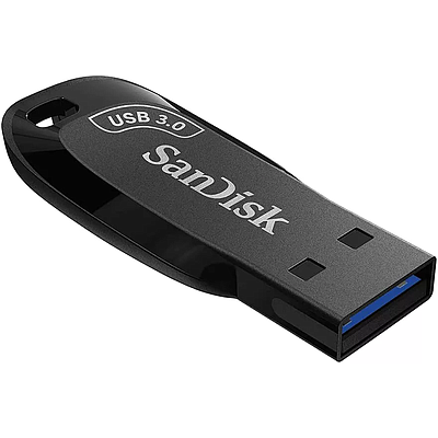 ფლეშ მეხსიერების ბარათი SanDisk Ultra Shift 64GB USB 3.0 (SDCZ410-064G-G46) შავი