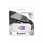 Flash Drive Kingston DataTraveler MicroDuo 3C 128GB (DTDUO3CG3/128GB) Silver/Purple