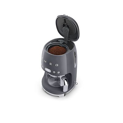 Drip Coffee Maker Smeg DCF02GREU Grey