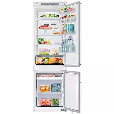 Built-In Refrigerator Samsung White (BRB266000WW/WT)