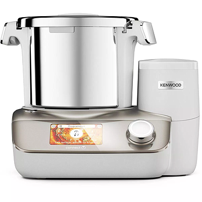 Food Processor With Induction Heating And Scales Kenwood CCL50.A0CP CookEasy Champagne