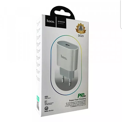 Charger Hoco DC23 PD20W QC3.0 White