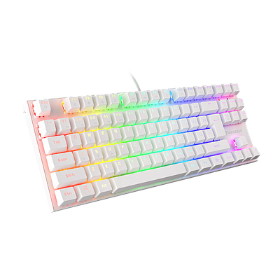 Gaming Keyboard Genesis Thor 303 TKL - White